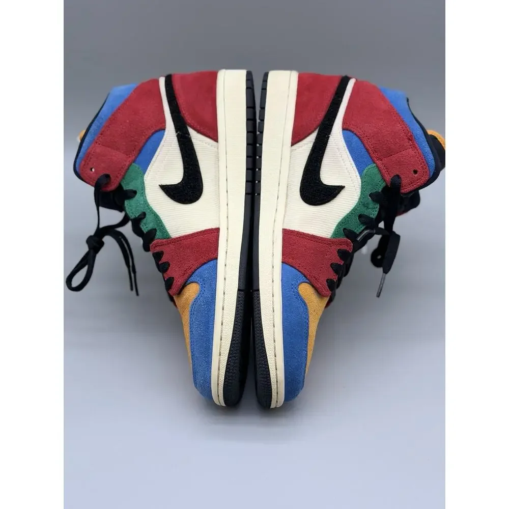 Jordan 1 Mid SE Fearless Blue The Great Men’s 8 CU2805-100 Multicolor /pre-owned
